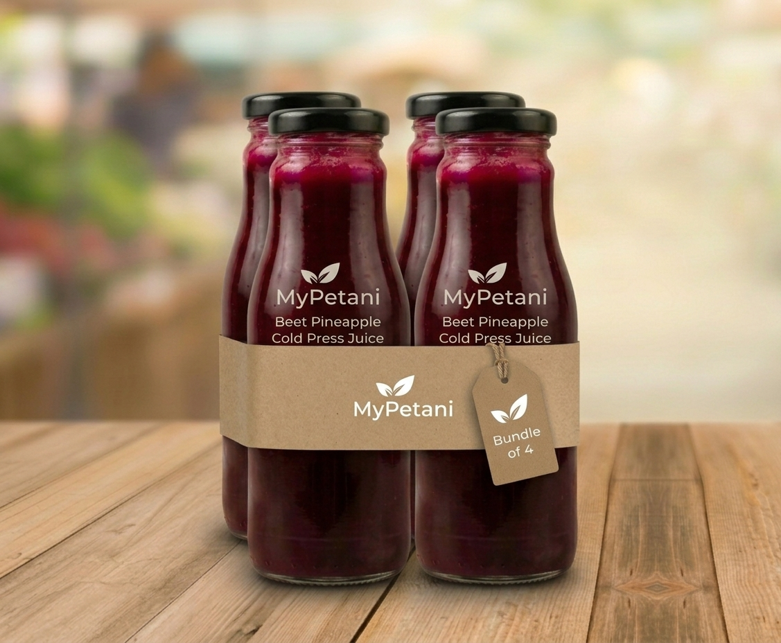 AD007 Beet Pineapple Cold Press Juice (Bundle of 4)