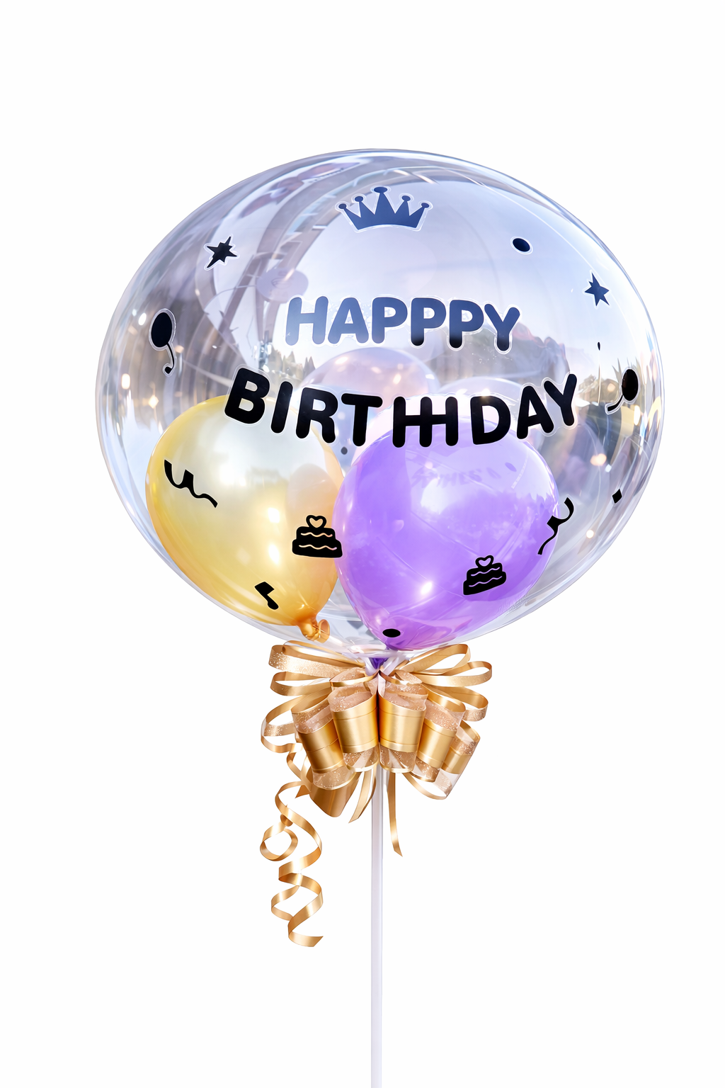 Bobo Deluxe Balloon *with ADD-ON Name & Greeting