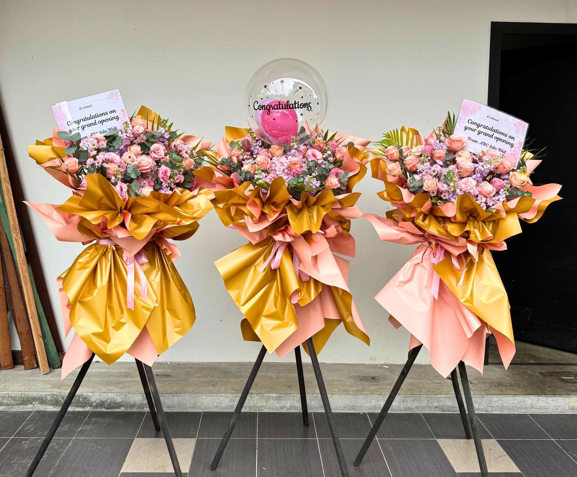 Ophelia Grand Opening Flower Stand (Next Day Delivery - Available in KL & Selangor only)