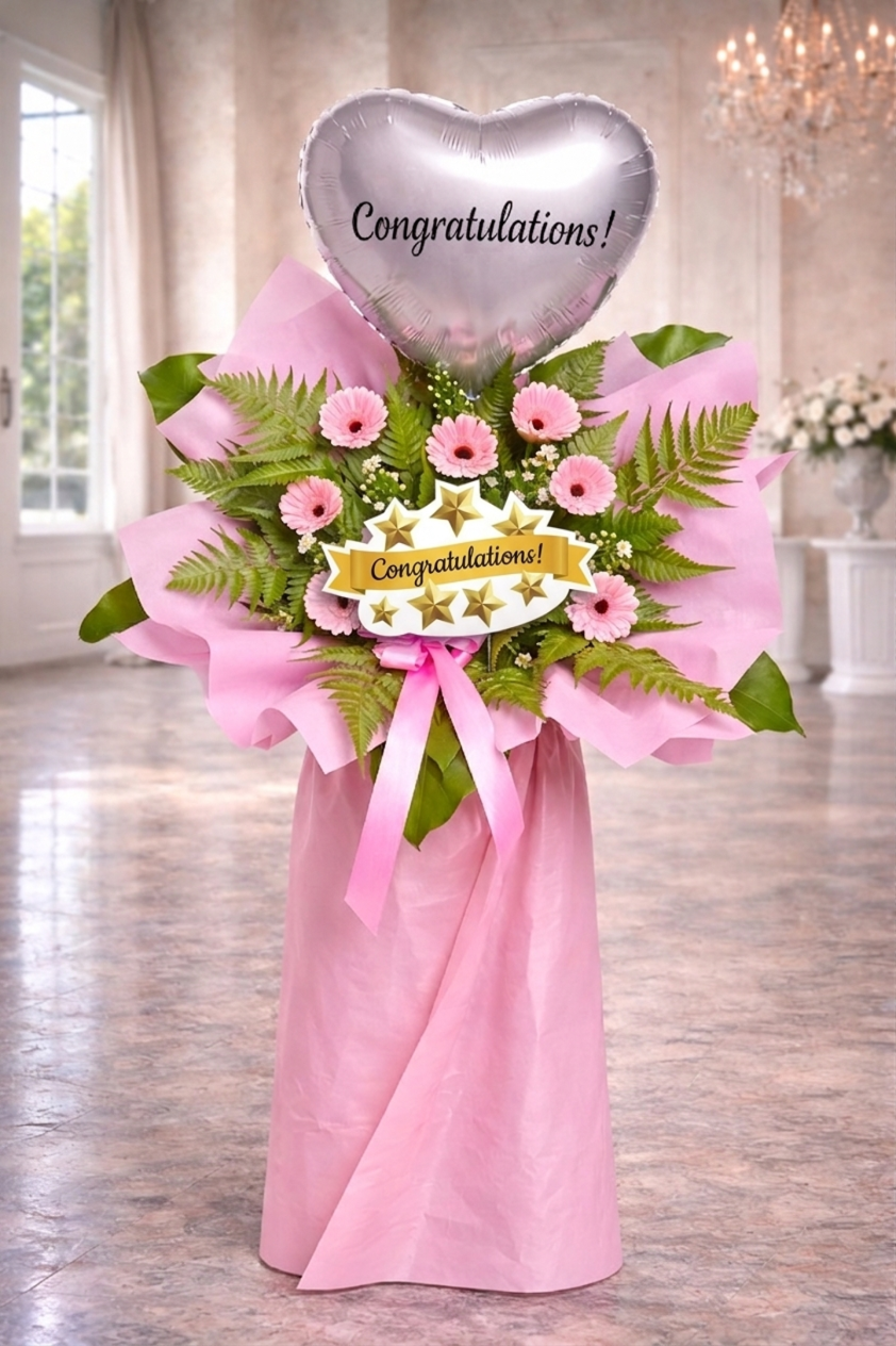 FS009 Grand Opening Fresh Flower Stand (Available in KL, Selangor & Seremban only)
