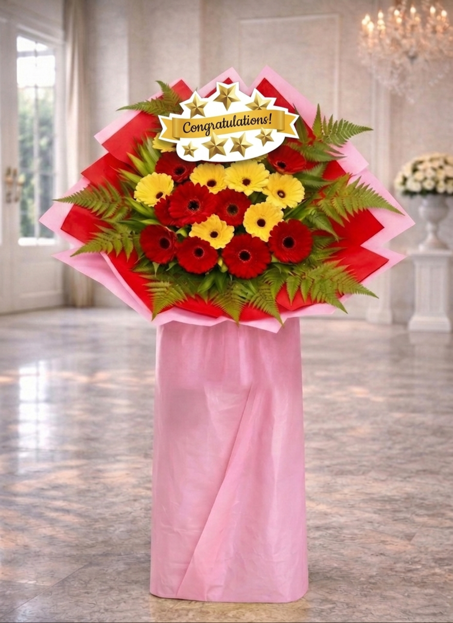FS010 Grand Opening Fresh Flower Stand (Available in KL, Selangor & Seremban only)