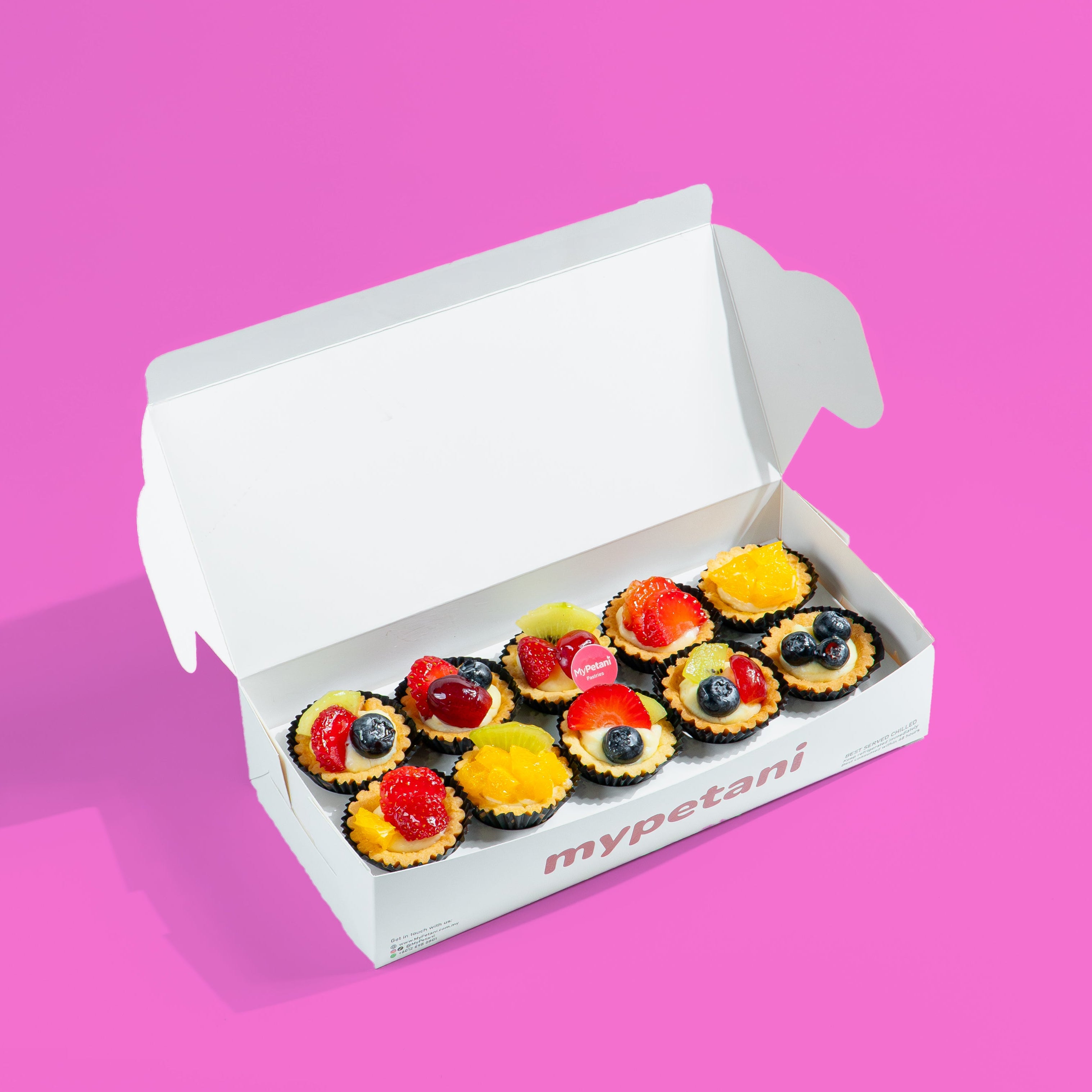 Mini Fruit Tarts (Custard) [Available in Klang Valley, Seremban & Penang only]