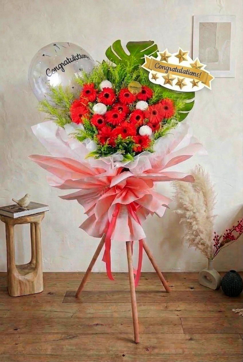 FS004 Grand Opening Fresh Flower Stand (Available in KL, Selangor & Seremban)