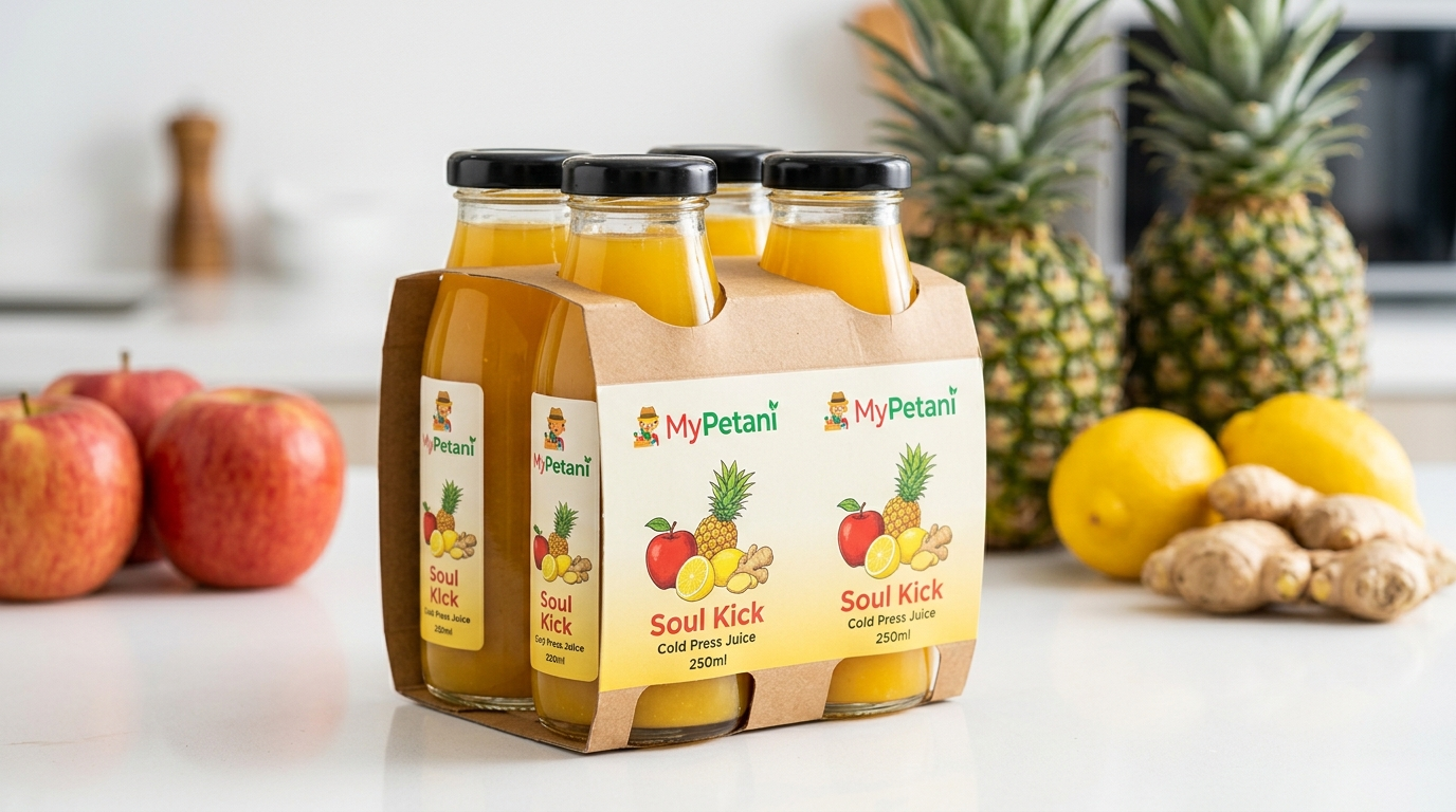 Soul Kick Cold Press Juice 250ml (Bundle of 4 or 6 bottles)  [Available in KL & Selangor only]
