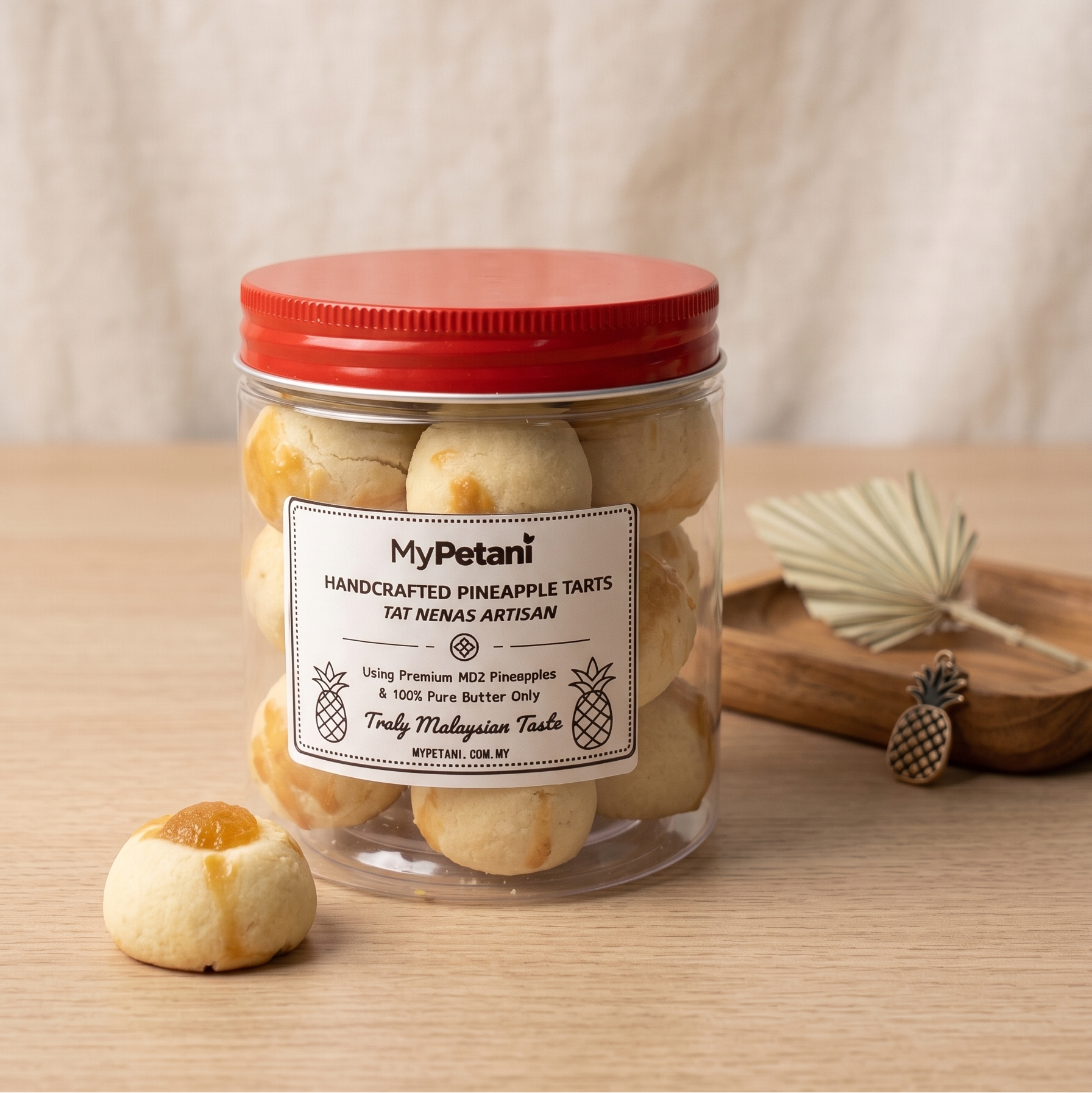 Golden Pineapple Bliss Tart (350g+) [Available in KL & Selangor Only]