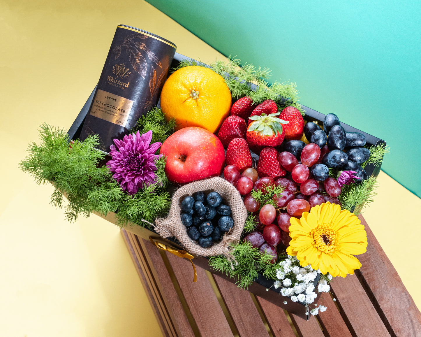 Luxurious Whittard Hot Chocolate Fruit Gift Box
