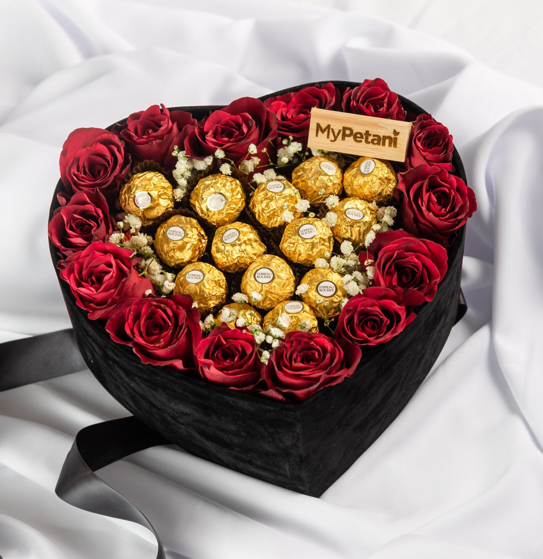 The Love Bomb Ferrero Box (With Soap Roses - Available in KL & Selangor only)