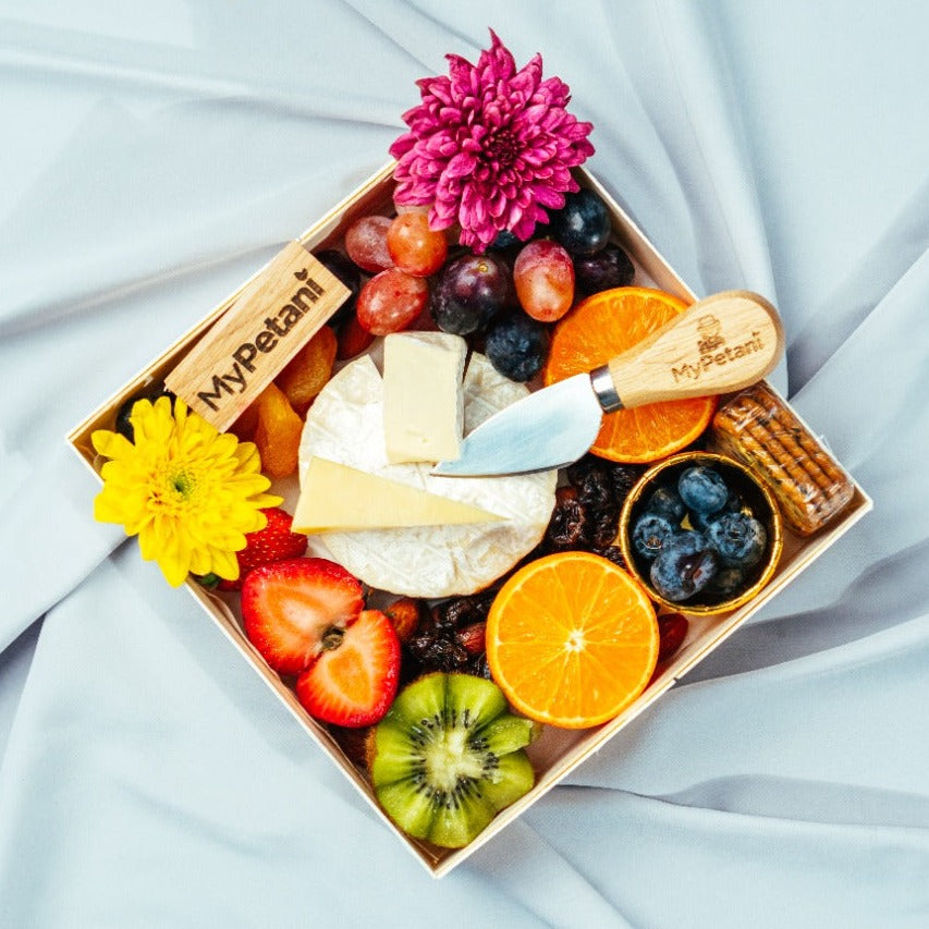 Small Cheese Fruit Platter