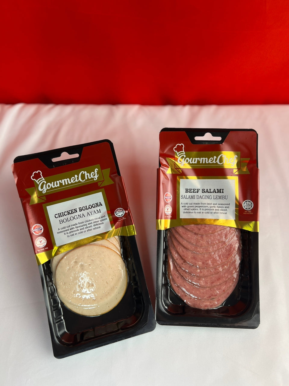 Add on 5 Slices Gourmessa / Gourmet Chef Fresh Cold Cuts (Halal)